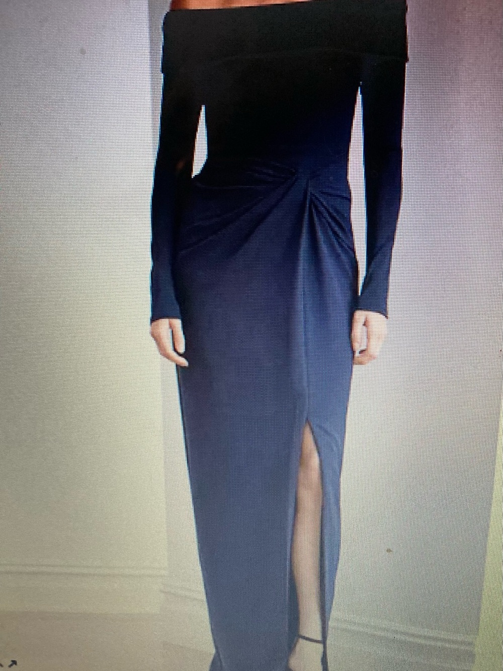 NWT Ralph Lauren gown, long sleeved, 10
